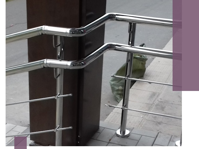 Монтаж поручней из нержавеющей стали в Лангепасе качественно и быстро